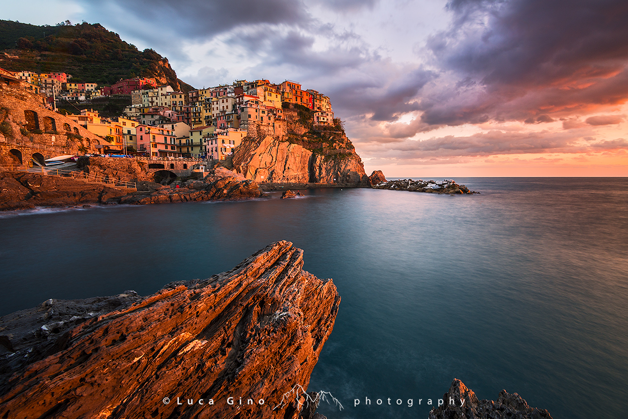 Tramonto a Manarola