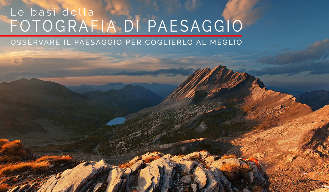 locandina webinar le basi della fotografia di paesaggio