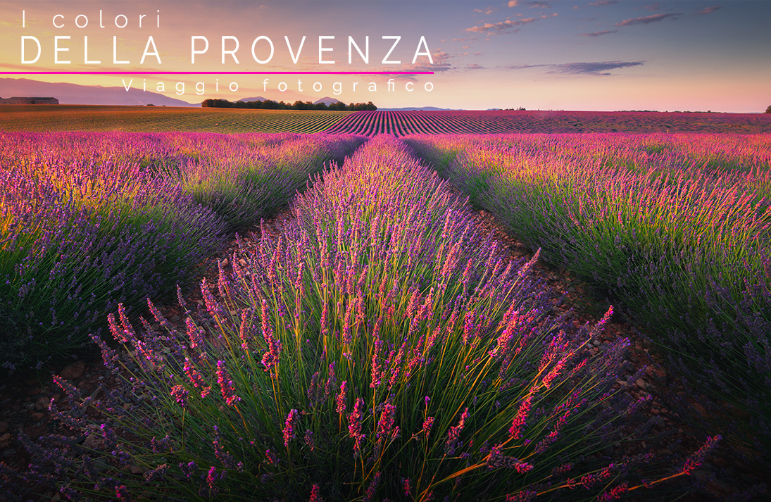 Locandina viaggio fotografico i colori della Provenza