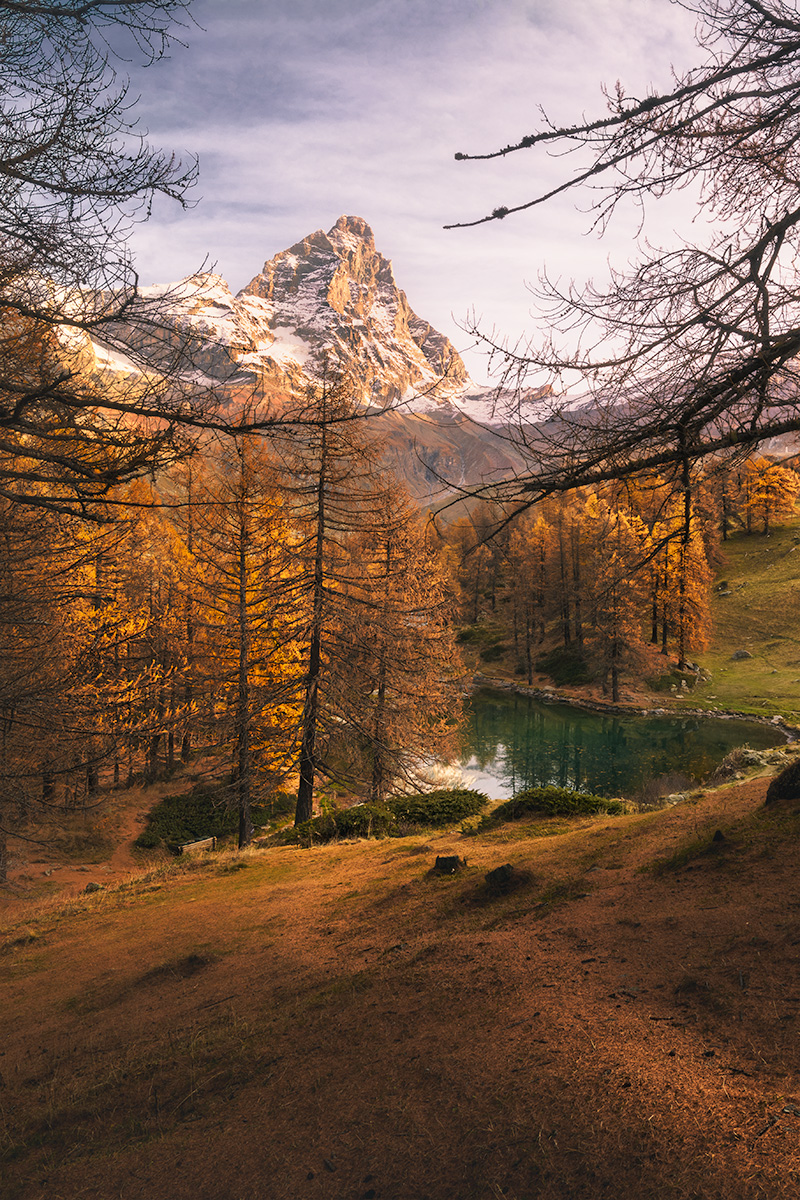 centropagina mobileworkshop di fotografia di paesaggio l'autunno e i laghi della Valle d'Aosta