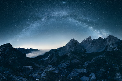 Anteprima corso di fotografia di paesaggio notturno