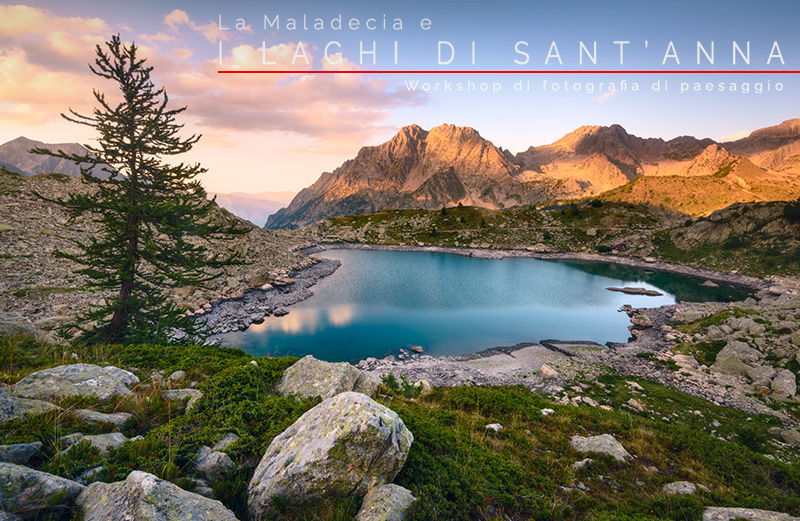workshop di fotografia di paesaggio montano La Maladecia e i laghi di San'Anna, Locandina 1