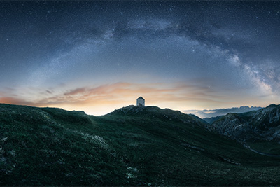 Colle Fauniera e la via lattea, workshop di fotografia notturna dal tramonto all'alba anteprima