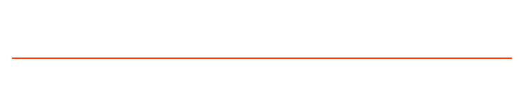 corso di Postproduzione del paesaggio livello avanzato, titolo