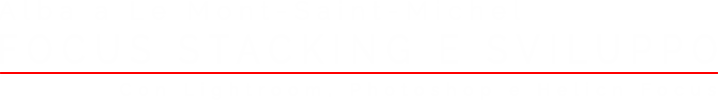 Focus stacking titolo