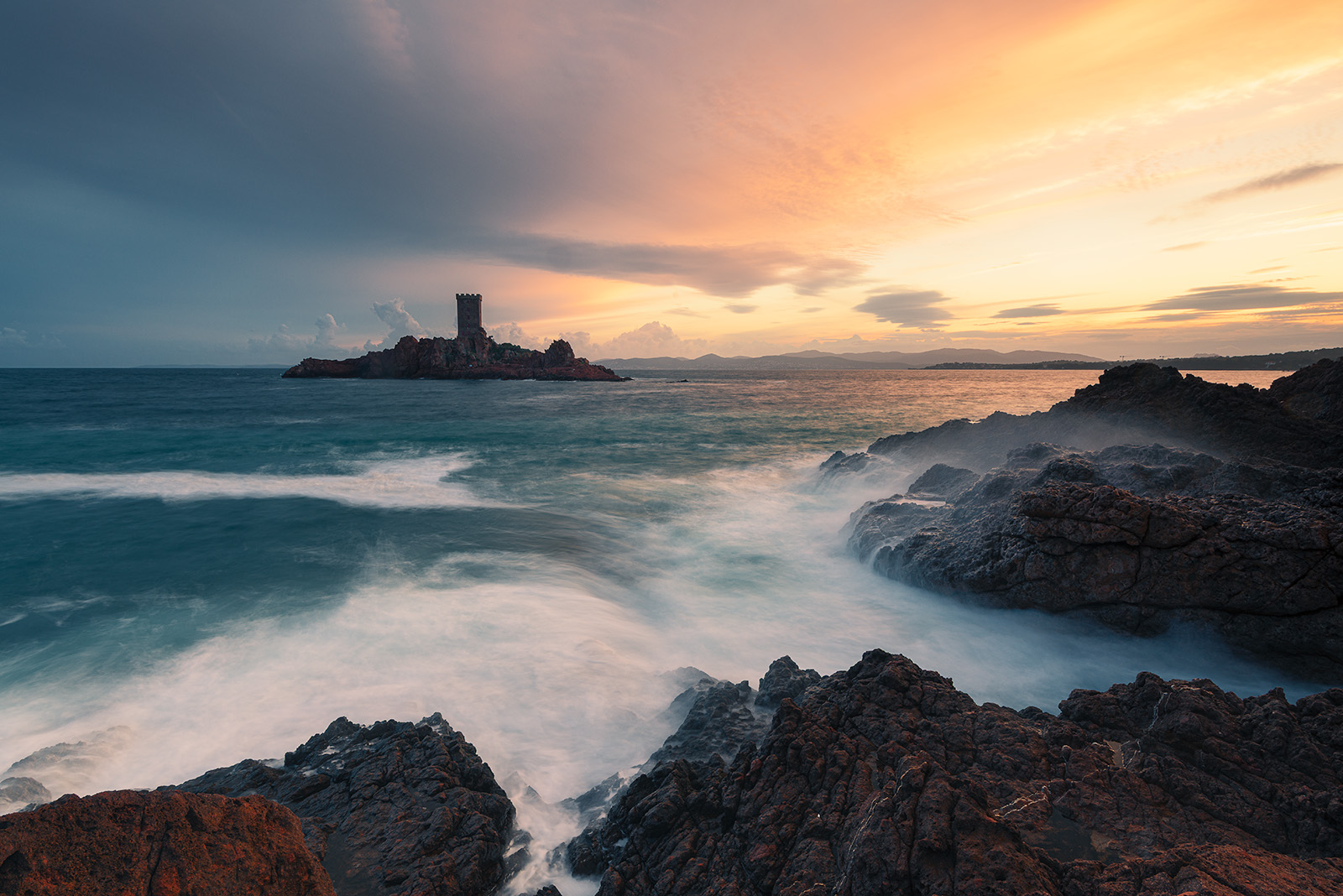 Cape Dramont maschere di luminosità, dopo