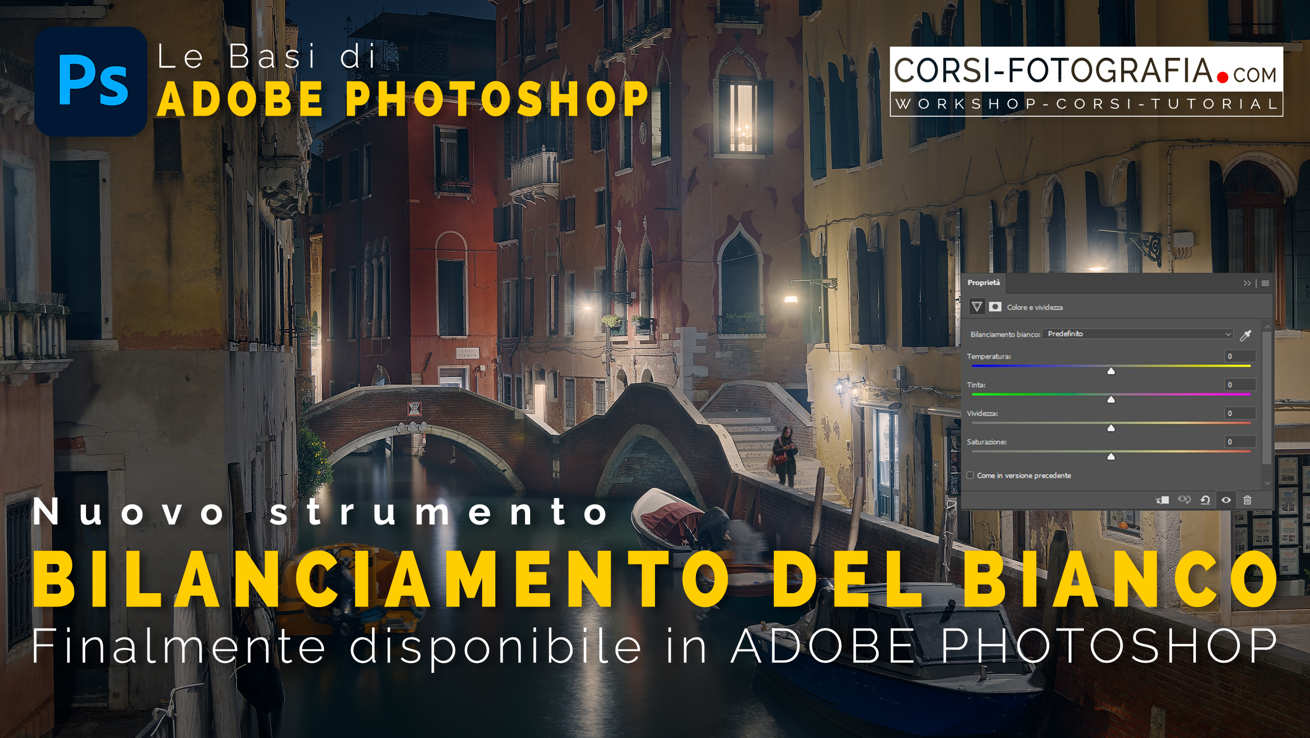 Bilanciamento del bianco in Photoshop 2026 cover