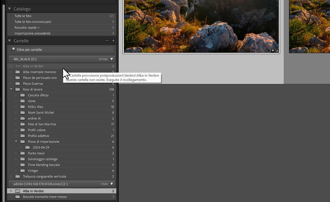 Come rimuovere una cartella vuota da Adobe Lightroom Classic