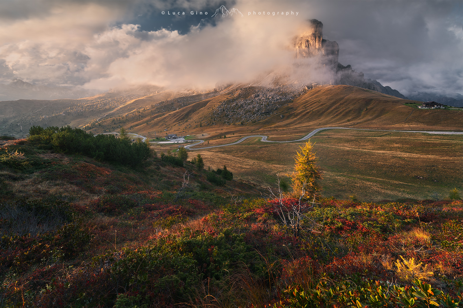 Tramonto a Passo Giau