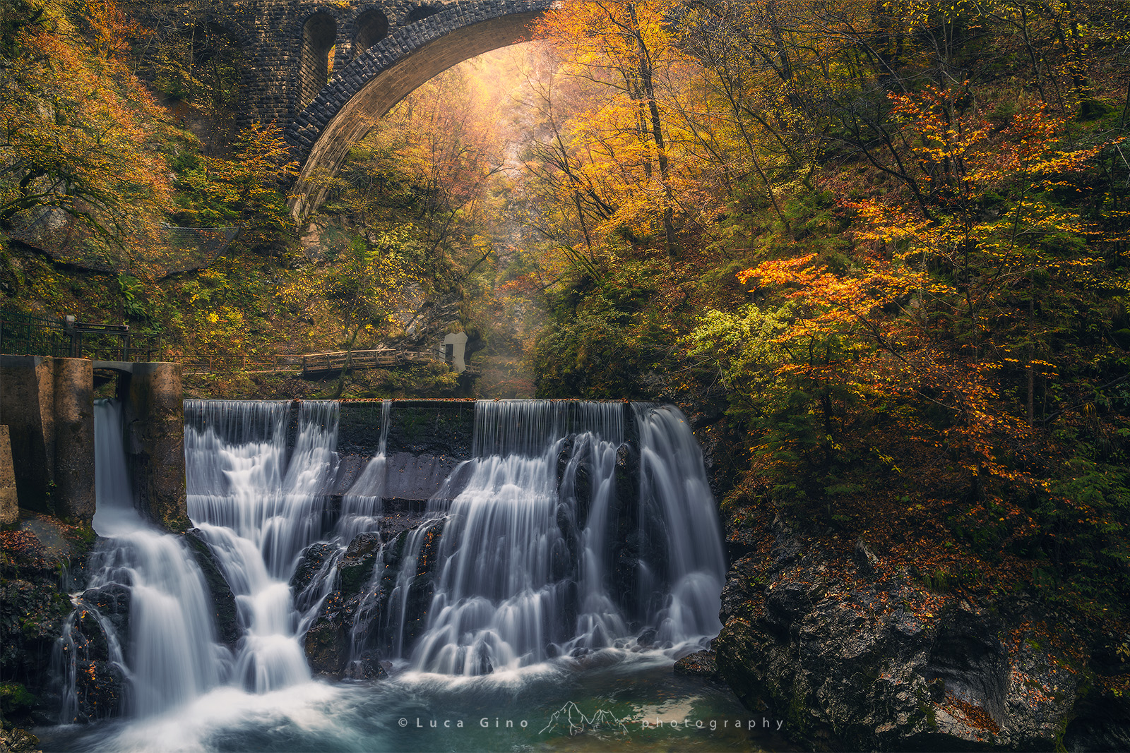 L'autunno nelle Gole di Vintgar, Slovenia