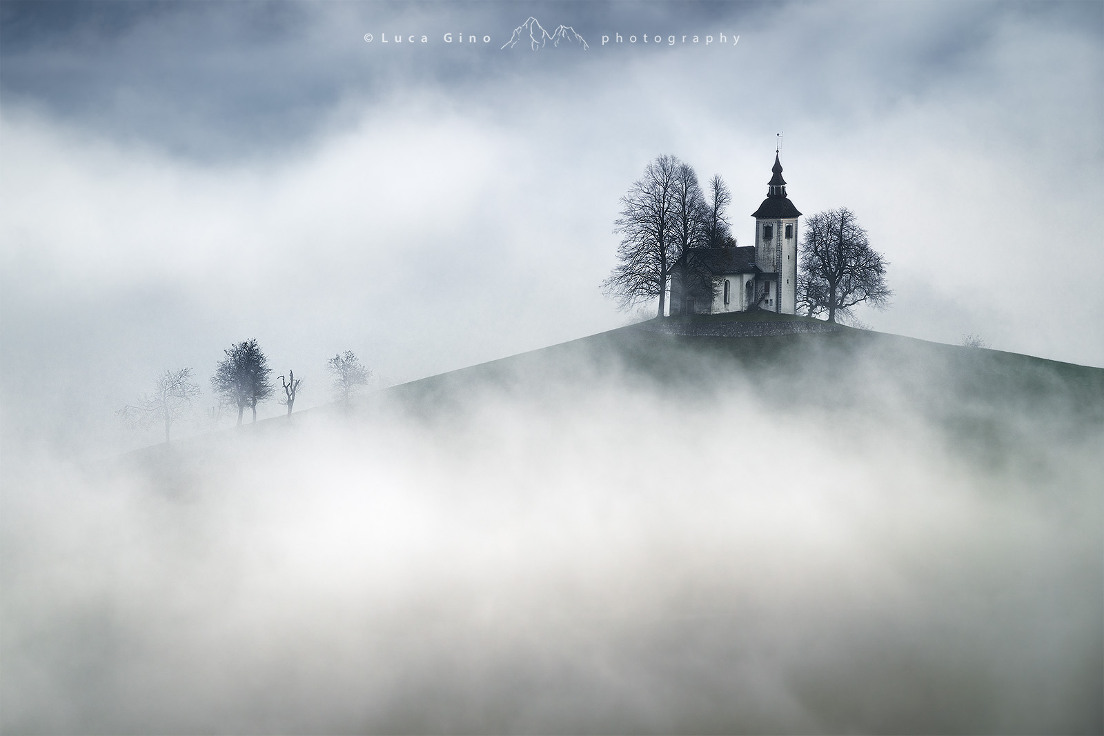 Sveti Tomaz nella nebbia, Slovenia
