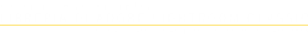 Webinar tutti i segreti della libreria di Lightroom immagine titolo