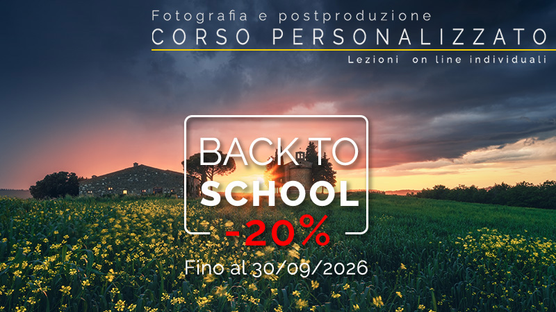 Corso personalizzato one to one offerta back to school 2026