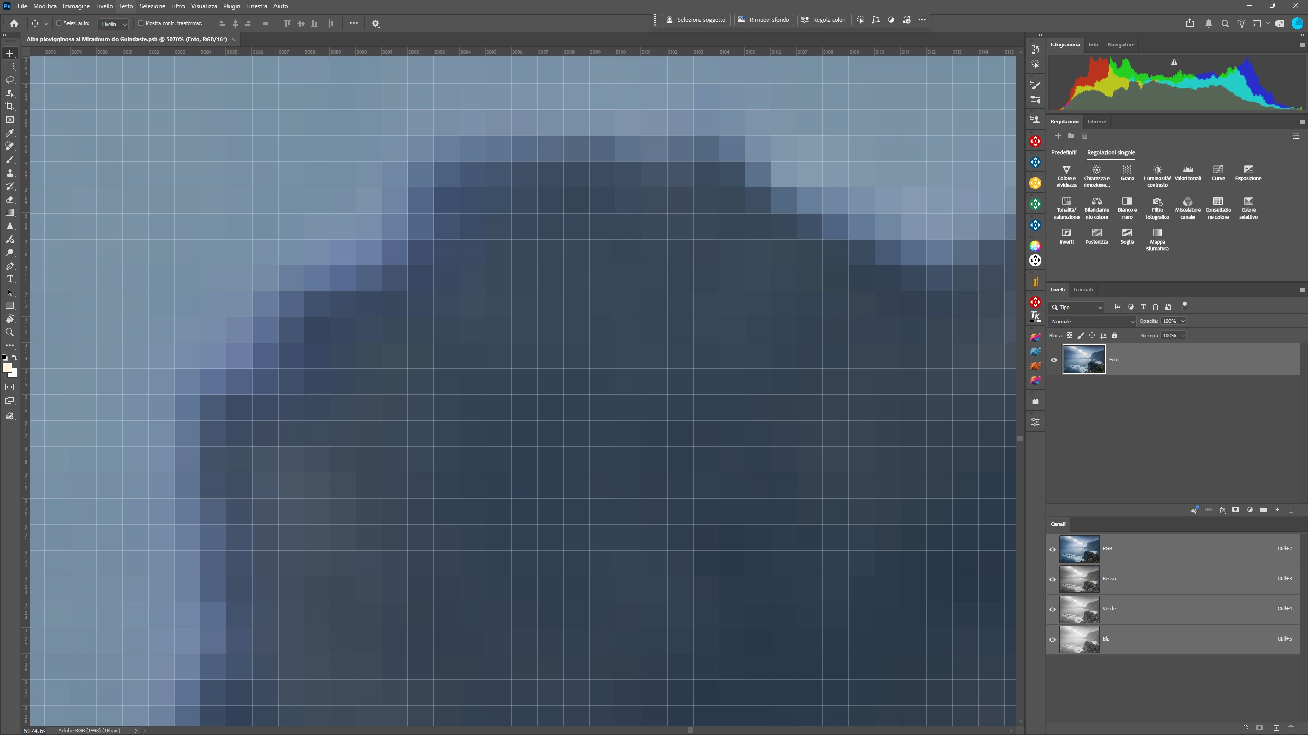 Photoshop - I pixel di un'immagine Raster