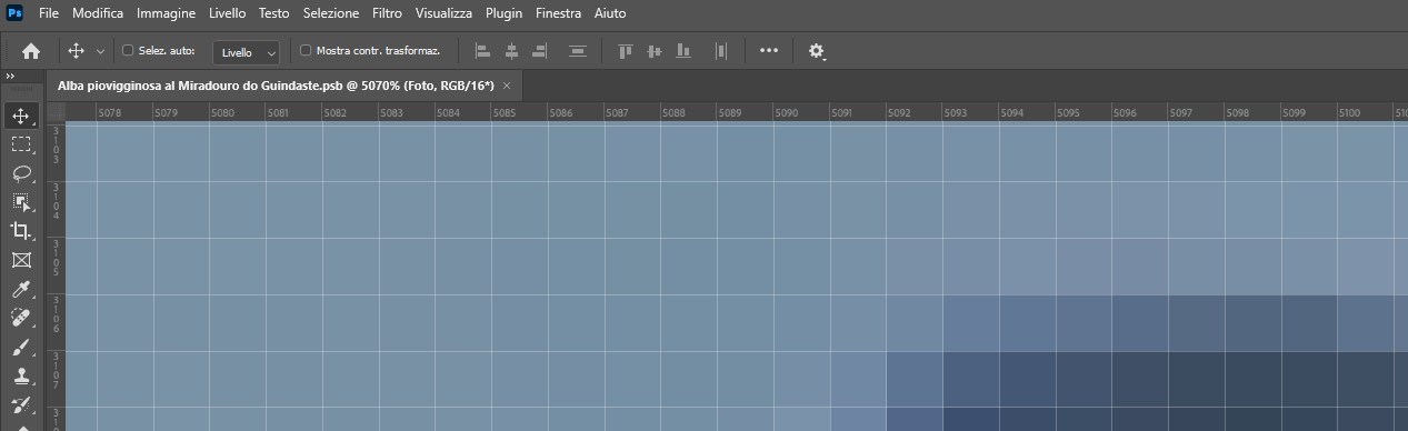 Corso base di Photoshop - Il menù principale