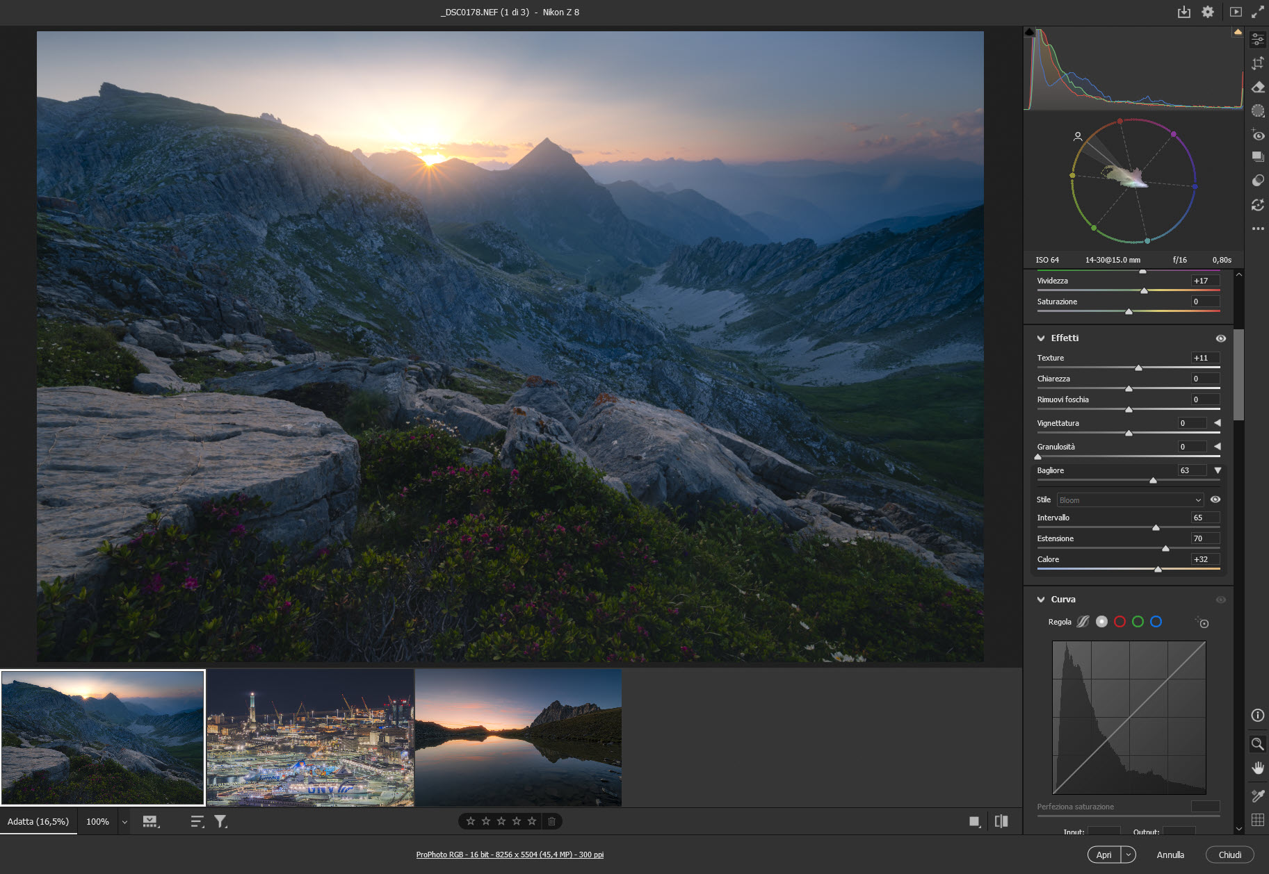 Lo stile Bloom per simulare il Glow con lo strumento Bagliore di Camera Raw