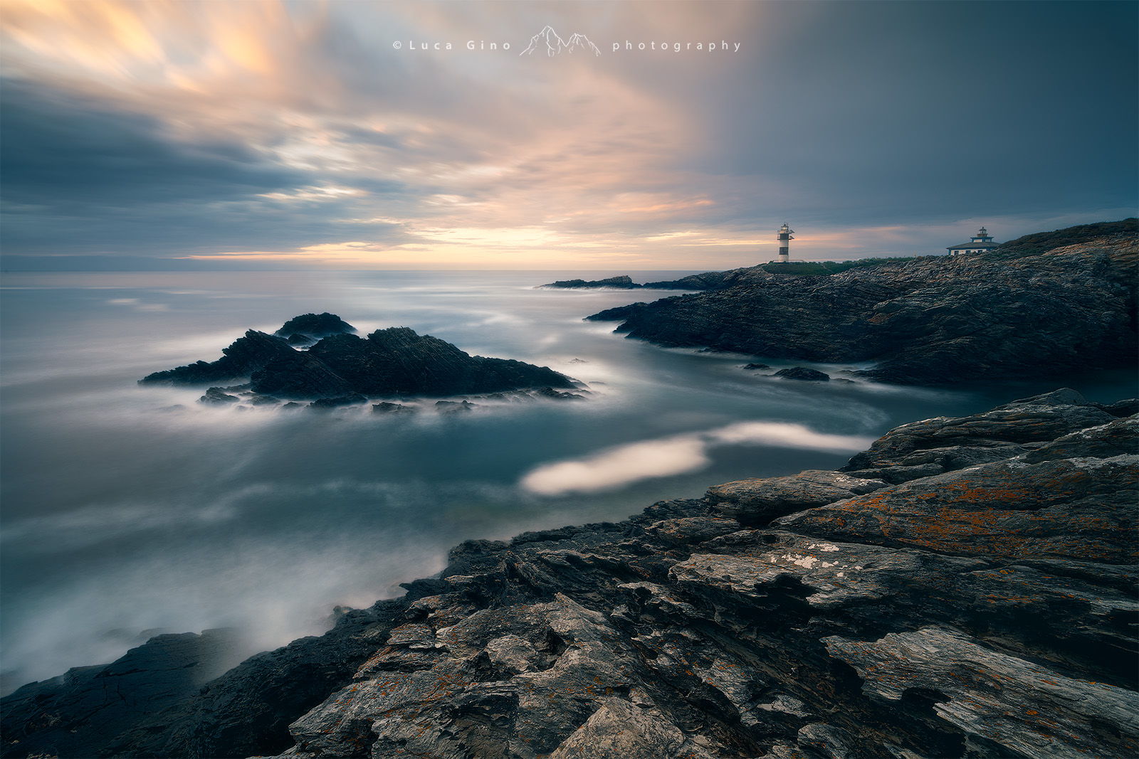 Il faro dell'Isla Pancha, Galicia
