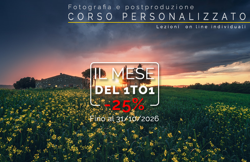 Corso personalizzato one to one offerta ottobre 2026